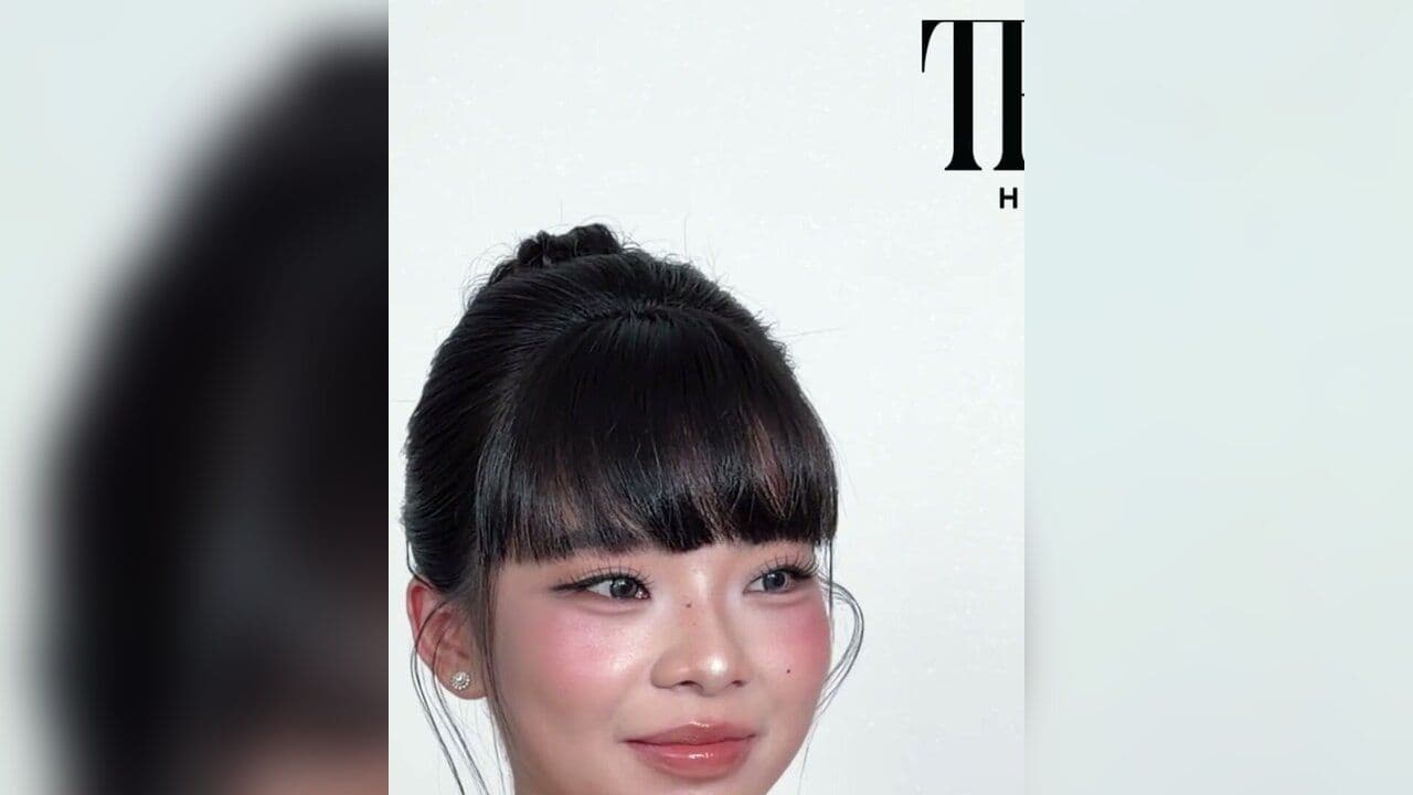 Kiểu tóc Búi cao - mái bằng