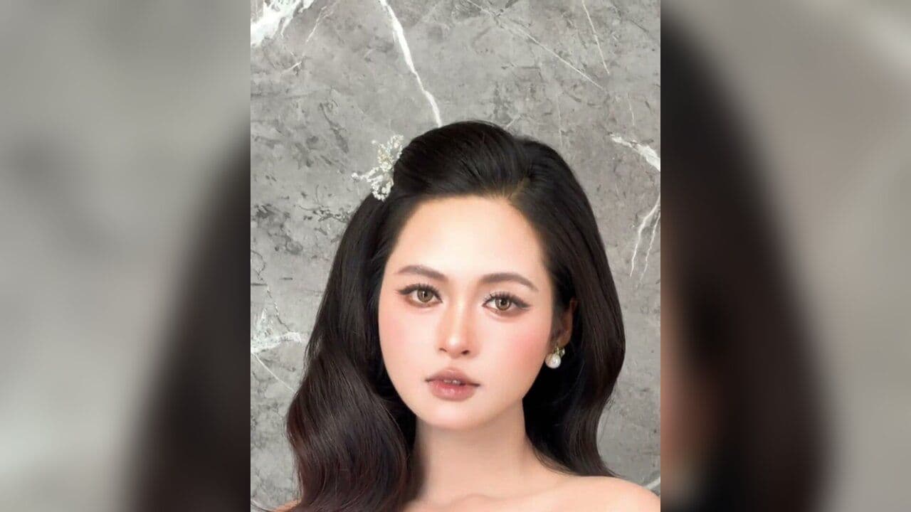 Kiểu tóc Sóng úp kẹp phím - mái phồng 7/3