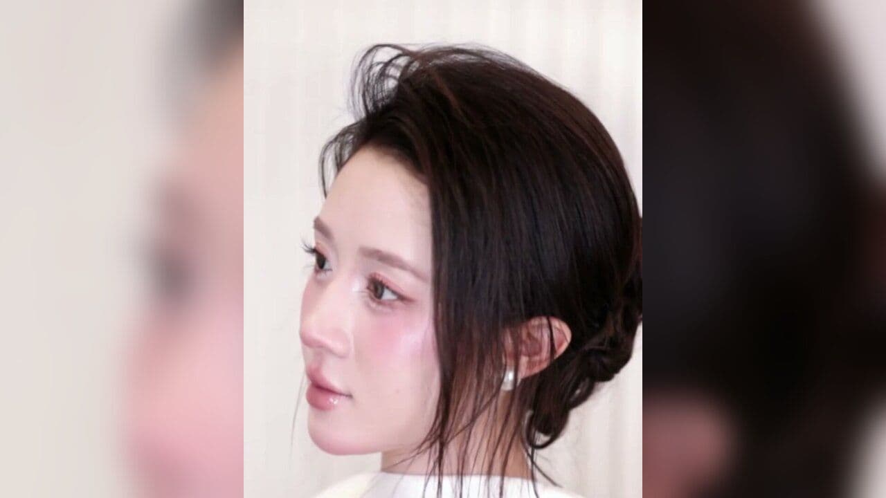 Kiểu tóc Cột trễ - mái sợi bay 7/3