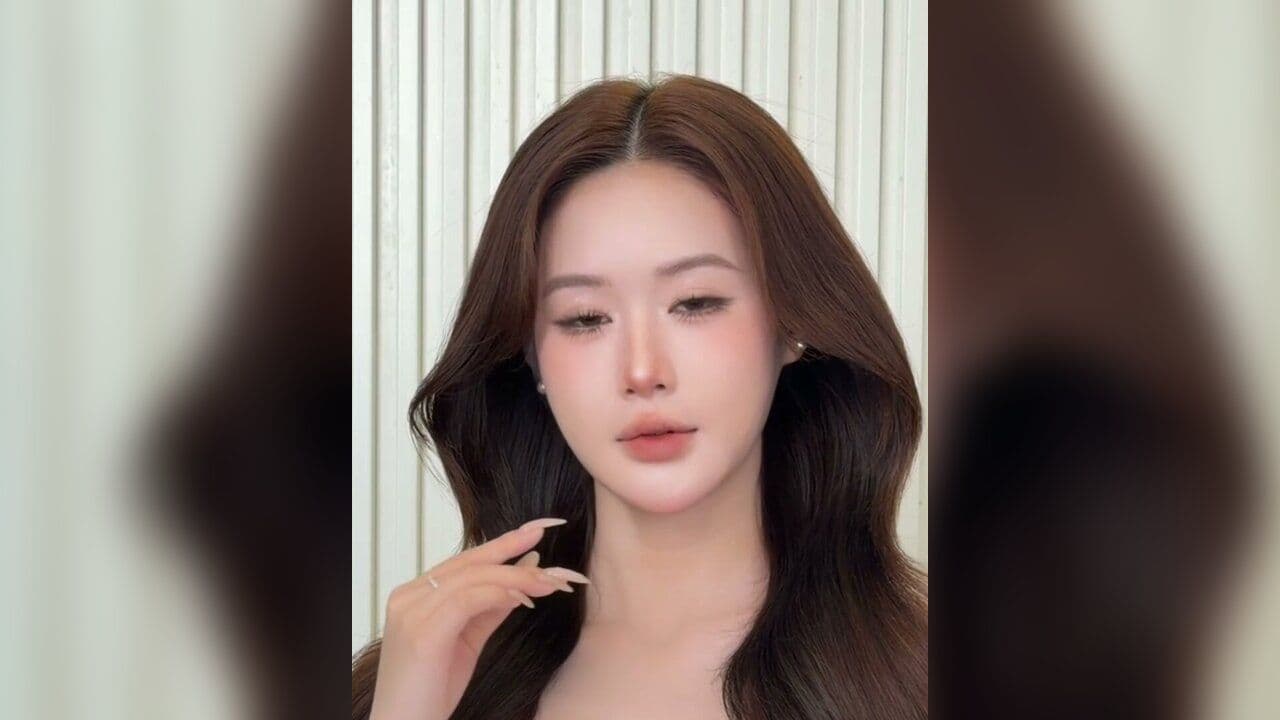 Kiểu tóc Sóng Hàn mái tạt 5/5