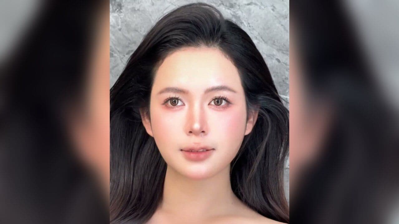 Kiểu tóc Sóng trung mái 7/3 sợi bay