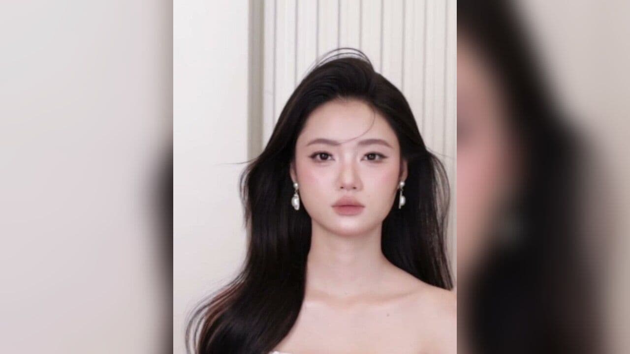 Kiểu tóc Sóng trung - mái 7/3